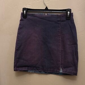 Wild Fable Purple Wash Jean Skirt! Size 0